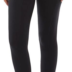 Danskin Women's Double Brushed 7/8 Legging, XL, Black Salt